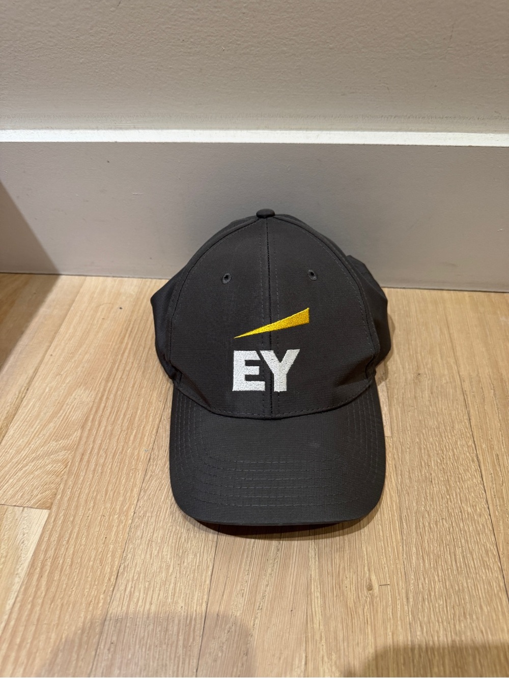 EY Black Cap with Yellow Accent